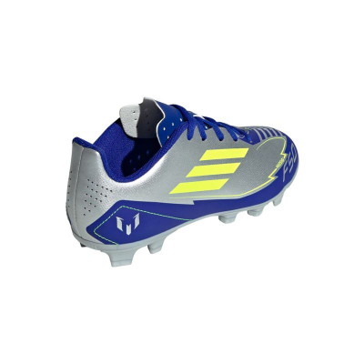 Childrens Football Boots Adidas F50 Club Fg/Mg Silver