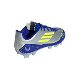 Childrens Football Boots Adidas F50 Club Fg/Mg Silver