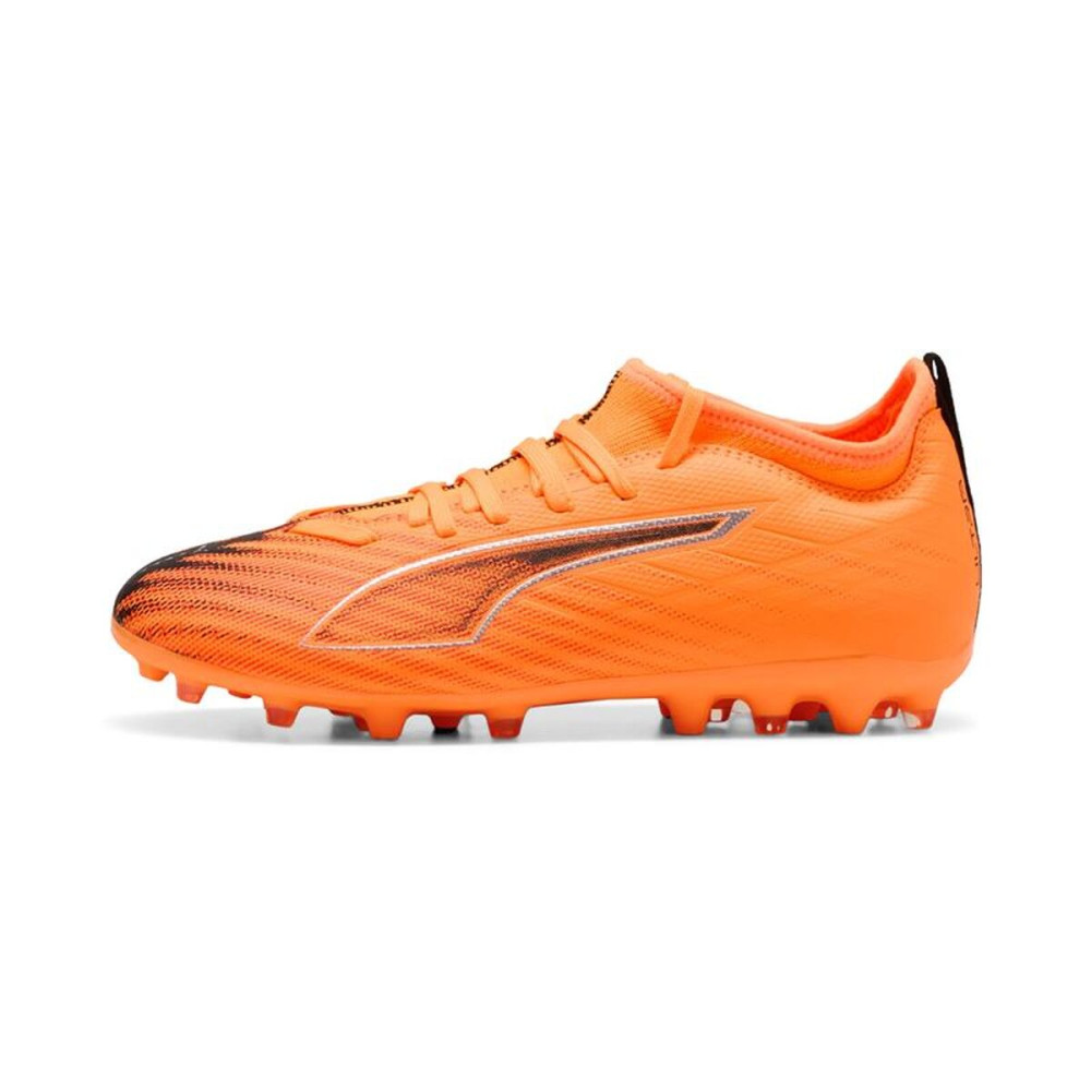 Childrens Football Boots Puma Ultra 6 Match Mg Heat Fire-