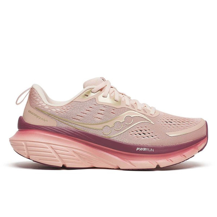 Running Shoes for Adults Saucony Guide 18 Light Pink