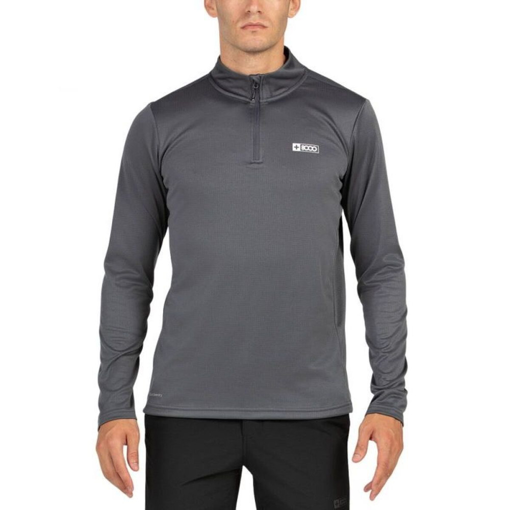 Men’s Long Sleeve T-Shirt +8000 Portu Light grey