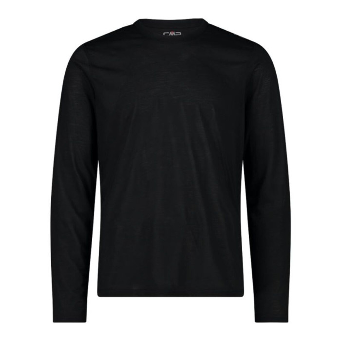 Men’s Long Sleeve T-Shirt Campagnolo Black