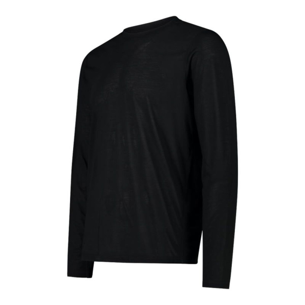 Men’s Long Sleeve T-Shirt Campagnolo Black