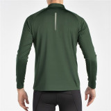 Men’s Long Sleeve T-Shirt +8000 Truco Olive