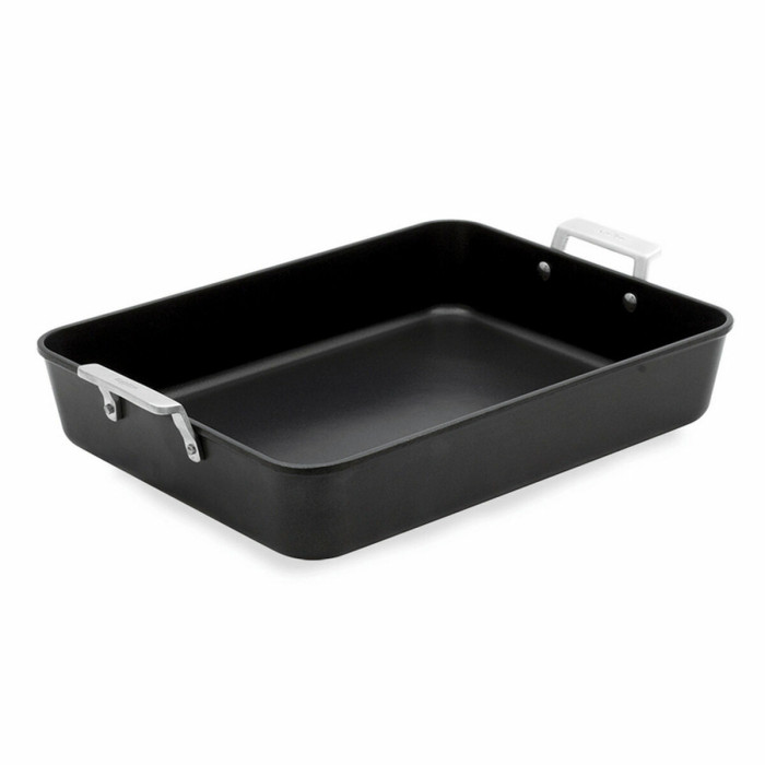 Roasting Tin Valira 4687/25 35 x 27 cm Black Stainless steel Aluminium