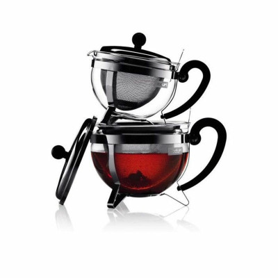 Teapot Bodum CHAMBORD Grey Transparent 1,3 L 16,8 x 23,3 x 16,8 cm