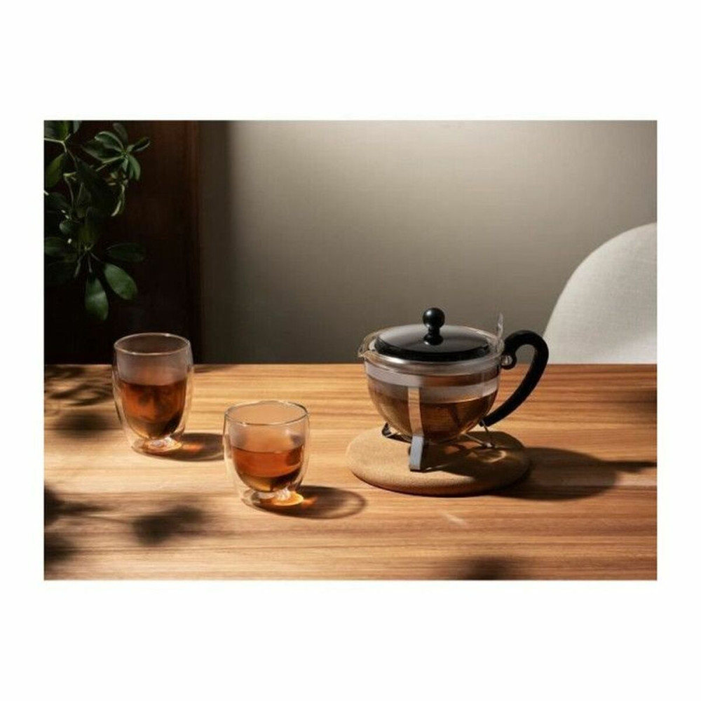 Teapot Bodum CHAMBORD Grey Transparent 1,3 L 16,8 x 23,3 x 16,8 cm