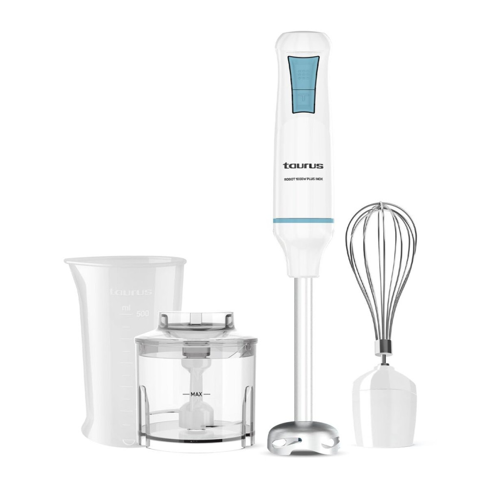 Hand-held Blender Taurus ROBOT 1000 PLUX White