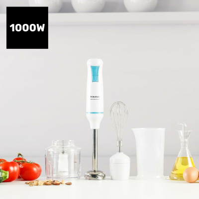 Hand-held Blender Taurus ROBOT 1000 PLUX White