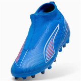 Childrens Football Boots Puma  Ultra 6 Match+ Blue