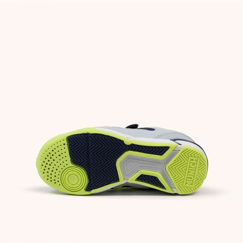 Children's Indoor Football Shoes Munich Munich One Kid Vco 76 Light grey