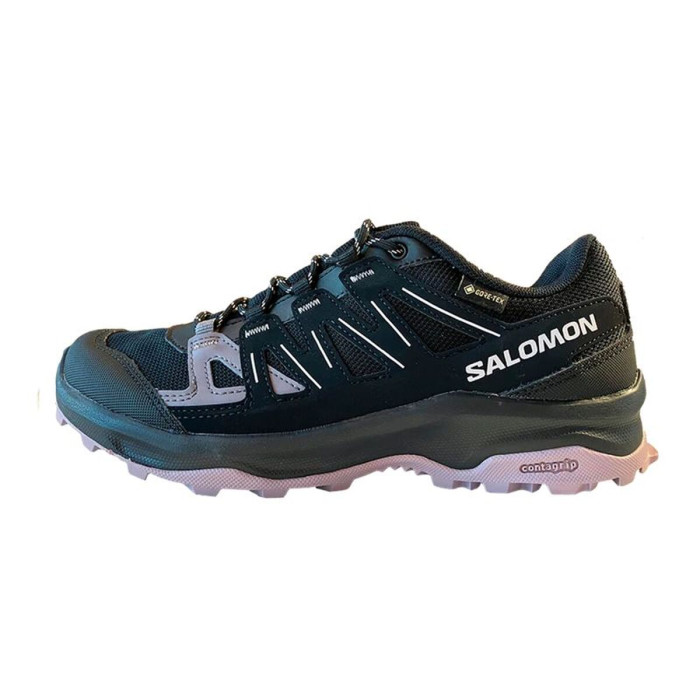 Trail running shoes for women Salomon Storen GTX Black