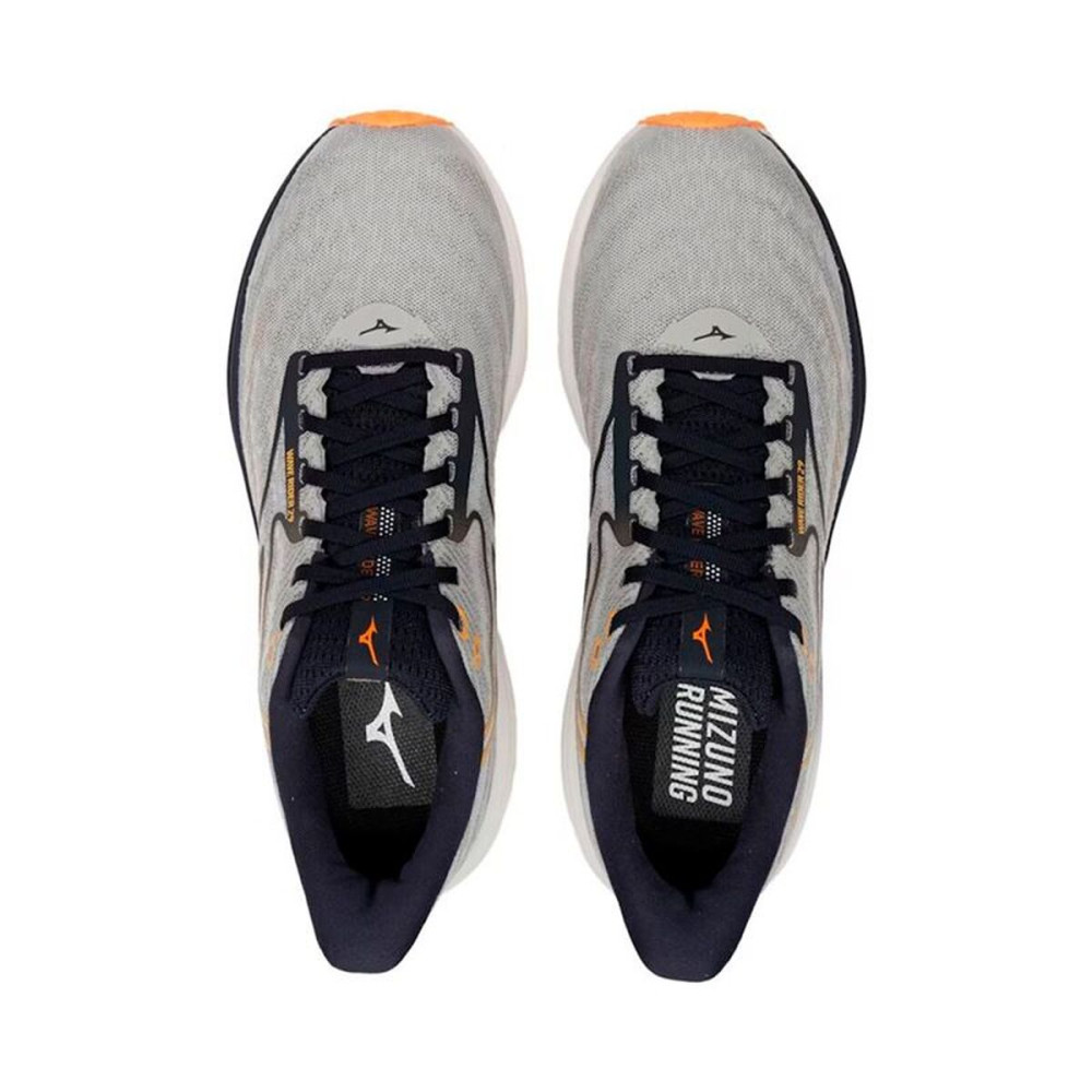 Running Shoes for Adults Mizuno Wave Rider 29 Light grey