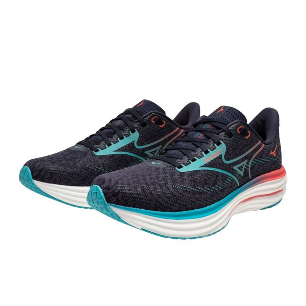 Running Shoes for Adults Mizuno Wave Rider 29 Dark blue