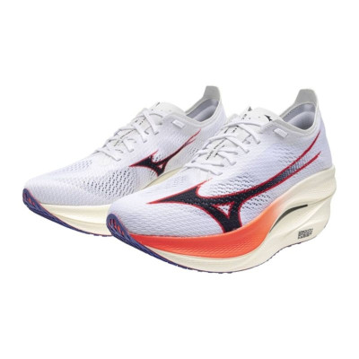 Running Shoes for Adults Mizuno Wave Rebellion Pro 3 White