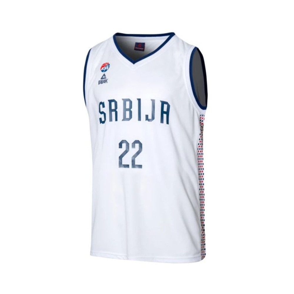 Basketball shirt Peak Srbija 22 White