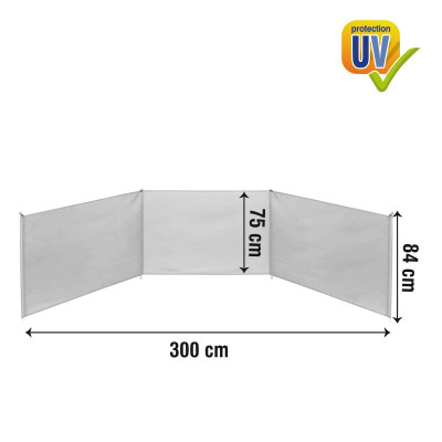 Beach Windscreen Aktive 300 x 85 x 2 cm
