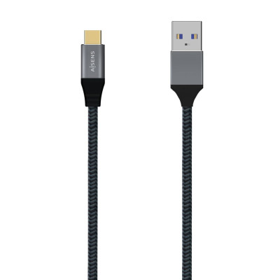 USB-C Cable Aisens A107-0631 Grey 1 m
