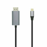 USB Cable Aisens A109-0395 1,8 m Black