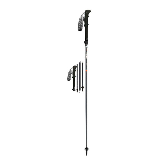 Trekking Stick Gabel Ibex Carbon Xtl Black (2 Units)
