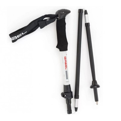 Trekking Stick Gabel Xtr Alu Ef Black 110 cm 130 cm (2 Units)