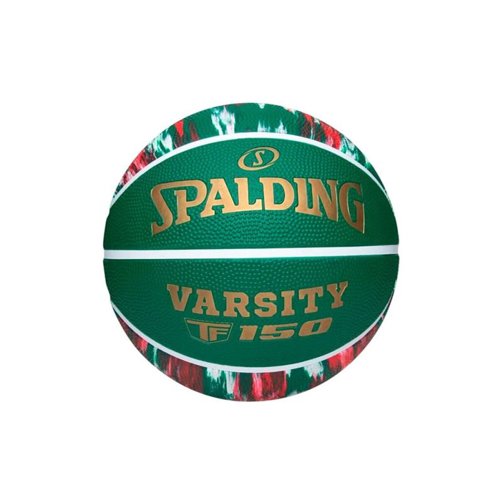 Basketball Ball Spalding Varsity Tf-150 Sz7 Green 7 (Size 7)