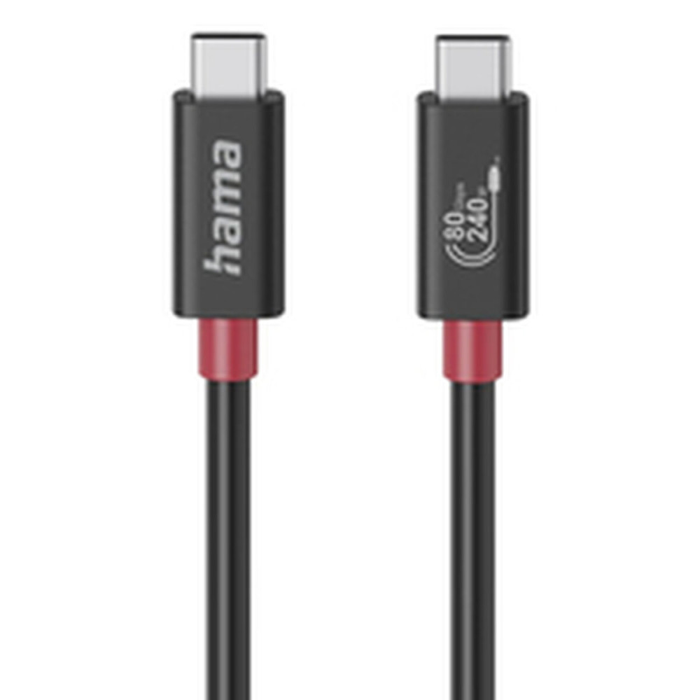 USB-C Cable Hama 00200799 Black