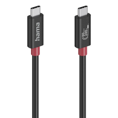USB-C Cable Hama 00200799 Black