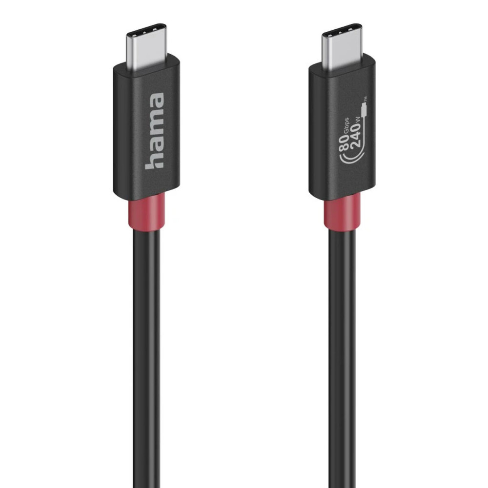 USB-C Cable Hama 00200799 Black