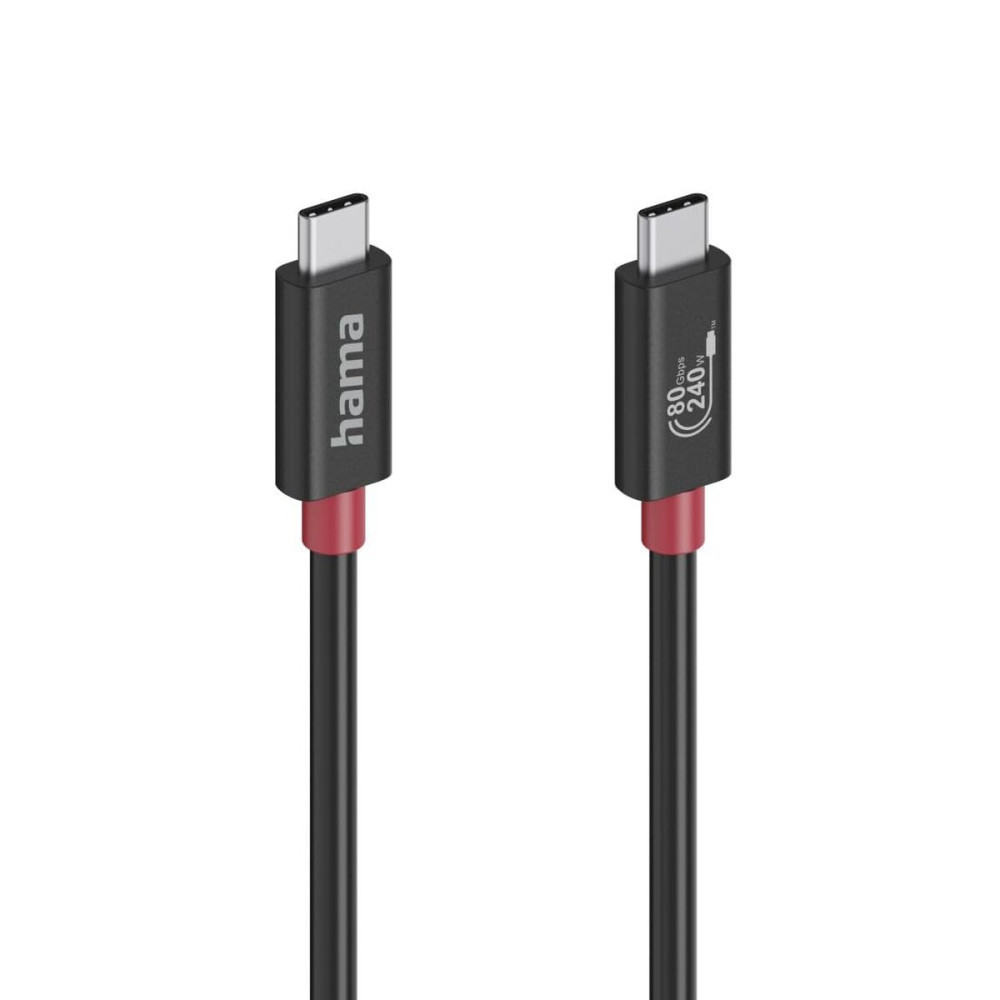 USB-C Cable Hama 00200799 Black