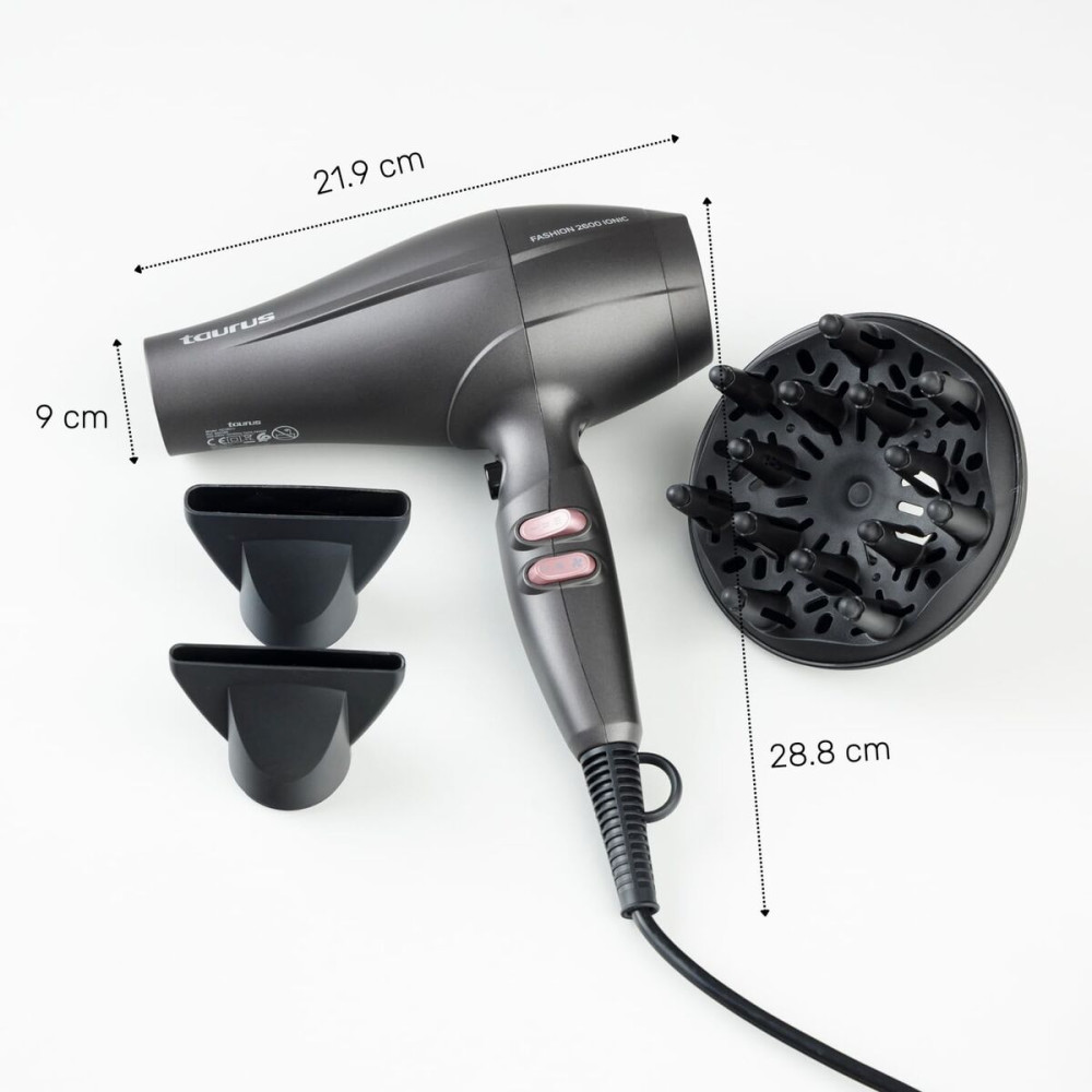 Hairdryer Taurus 900399 Black 2600 W