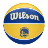 Basketball Ball Wilson NBA Team Tribute Warriors Blue 7 Natural rubber (Size 7)
