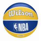 Basketball Ball Wilson NBA Team Tribute Warriors Blue 7 Natural rubber (Size 7)