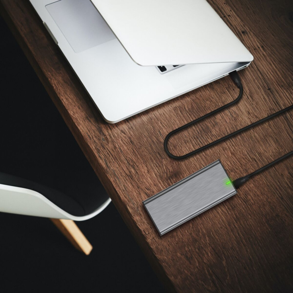 USB-C Cable Aisens A107-0704 Black 2 m