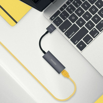 USB to Ethernet Adapter Aisens A106-0708 Grey