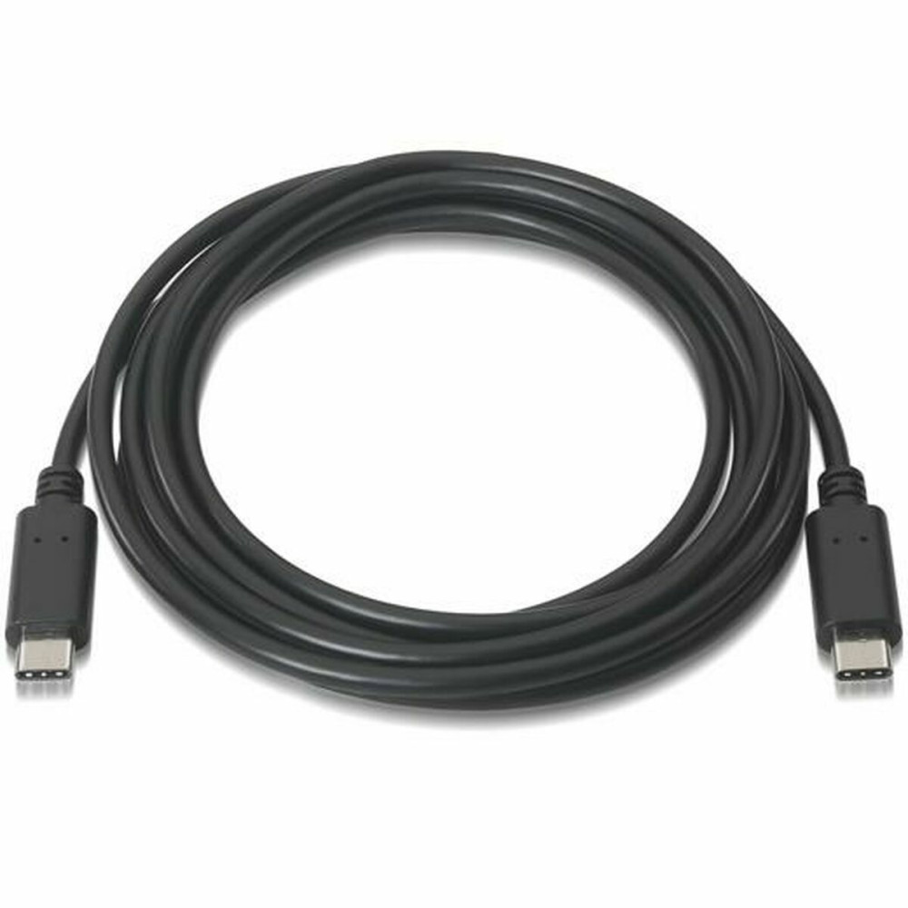 USB-C Cable Aisens A107-0056 Black 1 m