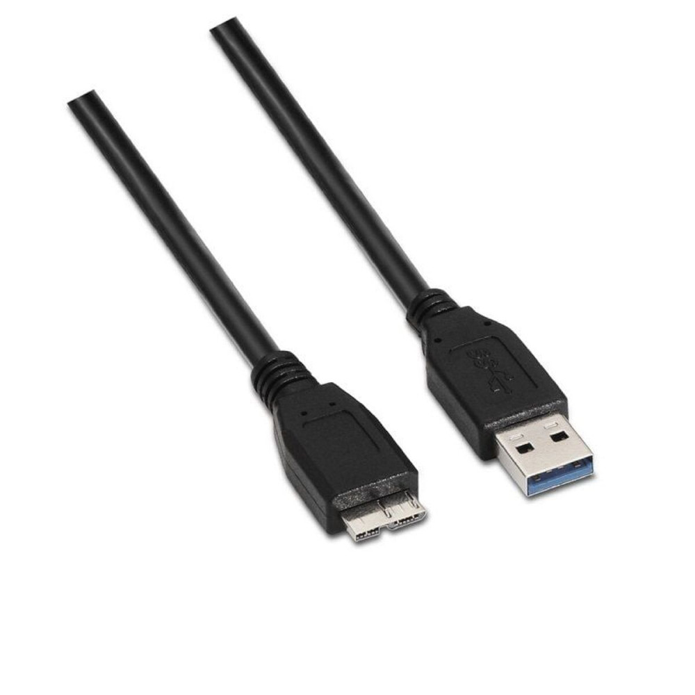 USB Cable Aisens A105-0043 Black 1 m