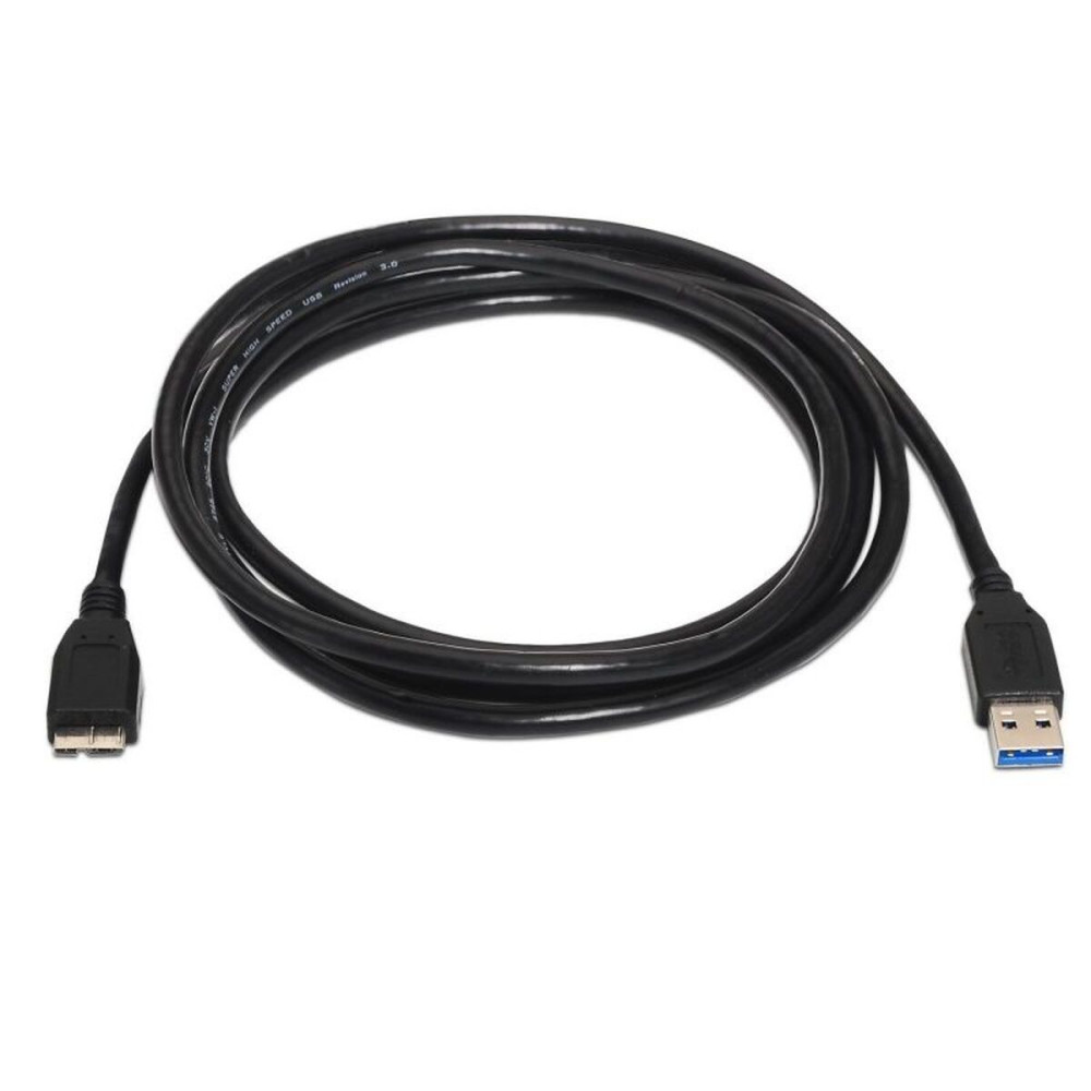 USB Cable Aisens A105-0043 Black 1 m