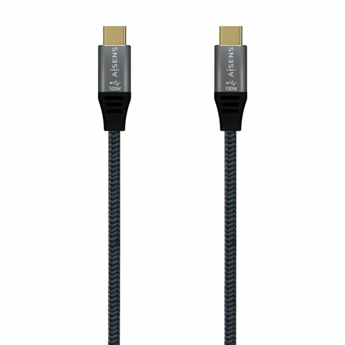 USB-C Cable Aisens A107-0629 Grey 2 m