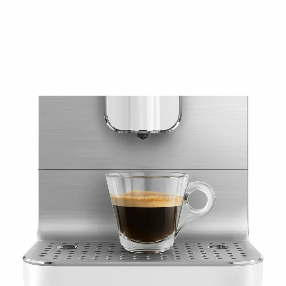 Superautomatic Coffee Maker Smeg White Grey 1350 W 19 bar 1,4 L