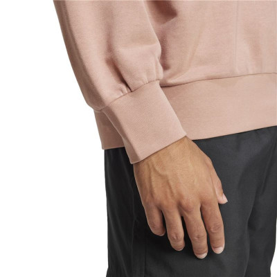 Men’s Sweatshirt without Hood Adidas Swt French Terry Pink