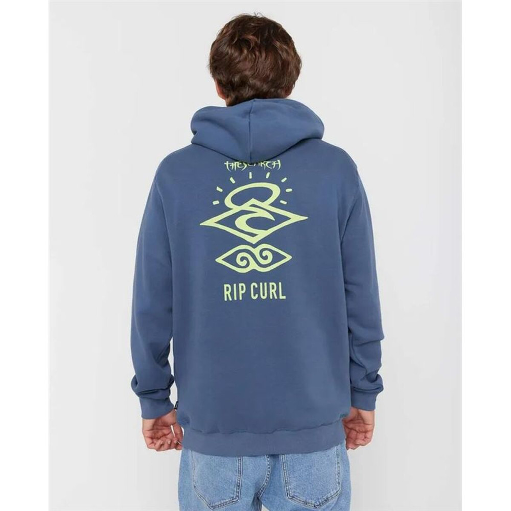 Men’s Hoodie Rip Curl Search Icon Hood Blue