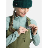 Ski Trousers Burton Avalon Bib Green