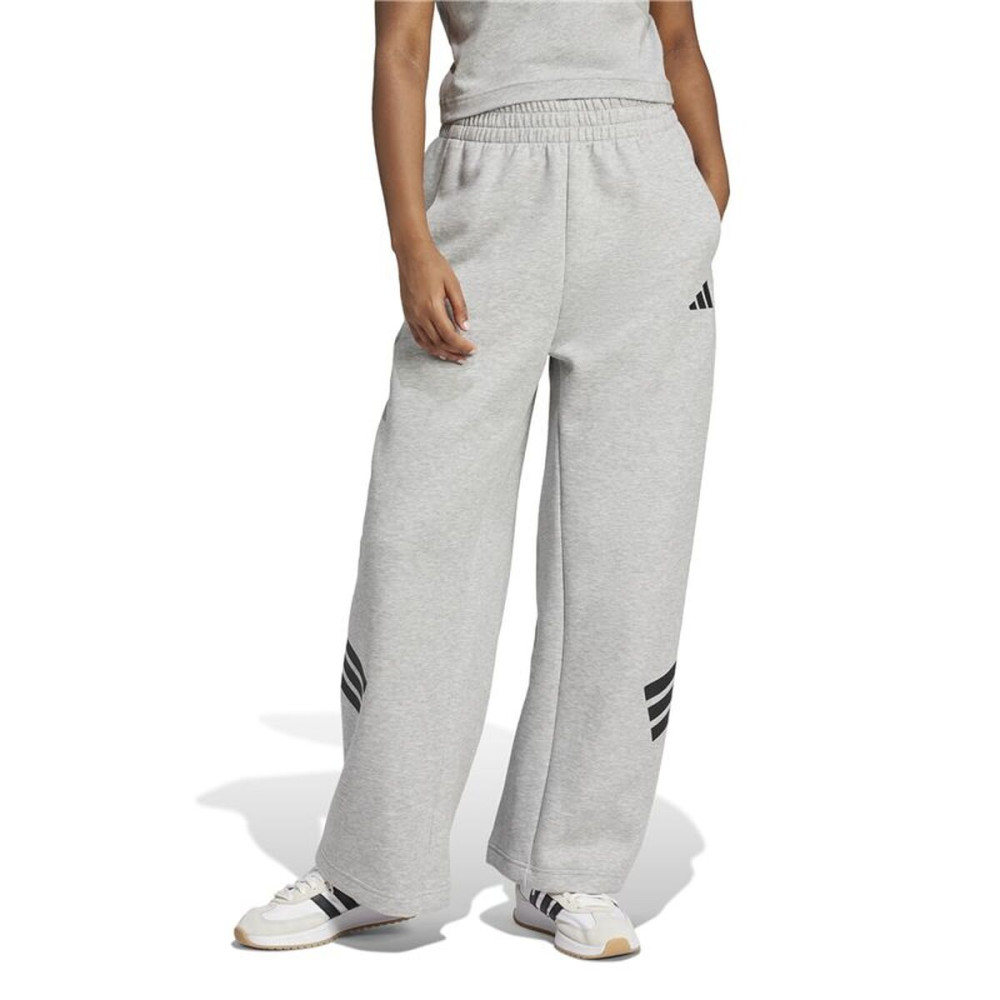 Long Sports Trousers Adidas Future Icons 3stripes Grey Lady
