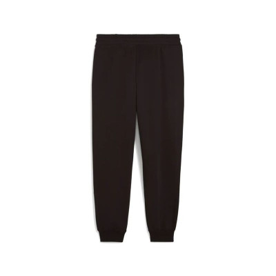 Long Sports Trousers Puma Maximal Metallic Sweatpants Black Lady