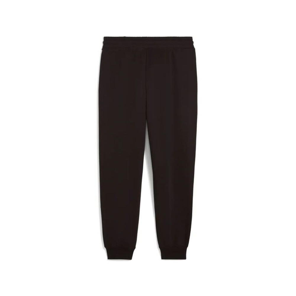 Long Sports Trousers Puma Maximal Metallic Sweatpants Black Lady