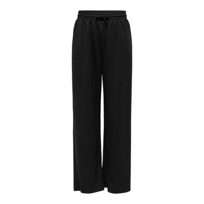 Long Sports Trousers Only Onlscarlett Wide Pant Swt Noos Black Lady