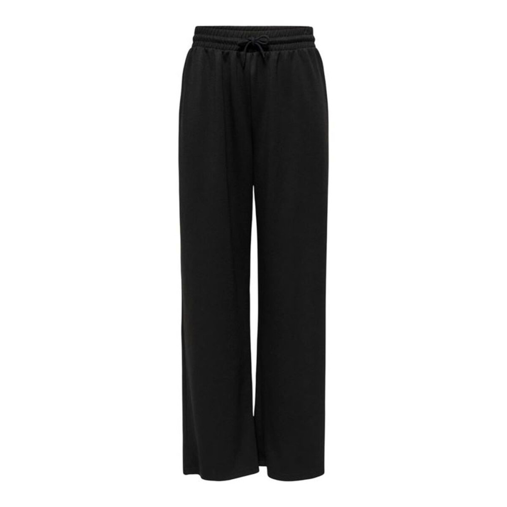Long Sports Trousers Only Onlscarlett Wide Pant Swt Noos Black Lady