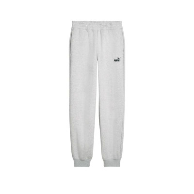 Long Sports Trousers Puma Essentials Small No. 1 Logo Light grey Lady