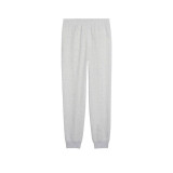 Long Sports Trousers Puma Essentials Small No. 1 Logo Light grey Lady